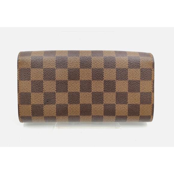 Louis Vuitton LV Long Wallet Portefeuille Sarah Brown Damier - Picture 2 of 8